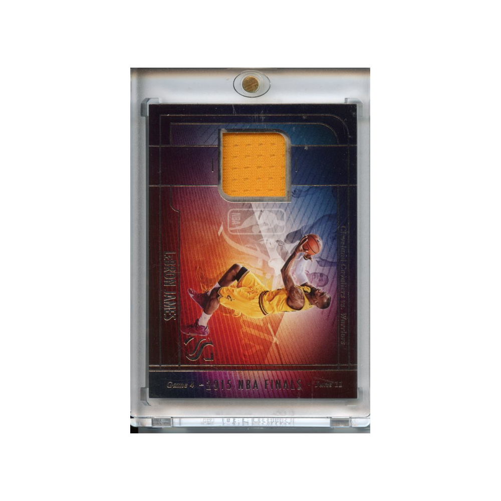 Lebron-James-Patch-2015-NBA-Finals-2024-Silhouette-Vorderseite