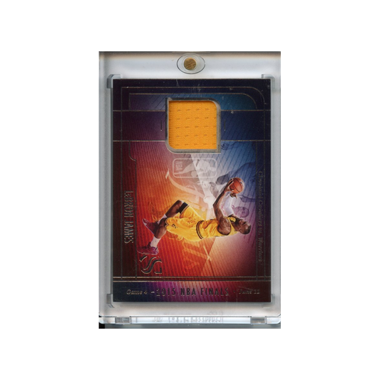 Lebron-James-Patch-2015-NBA-Finals-2024-Silhouette-Vorderseite