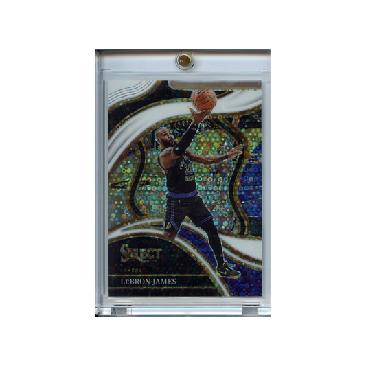 Lebron-James-White-Disco-/75-2023-Select-Vorderseite