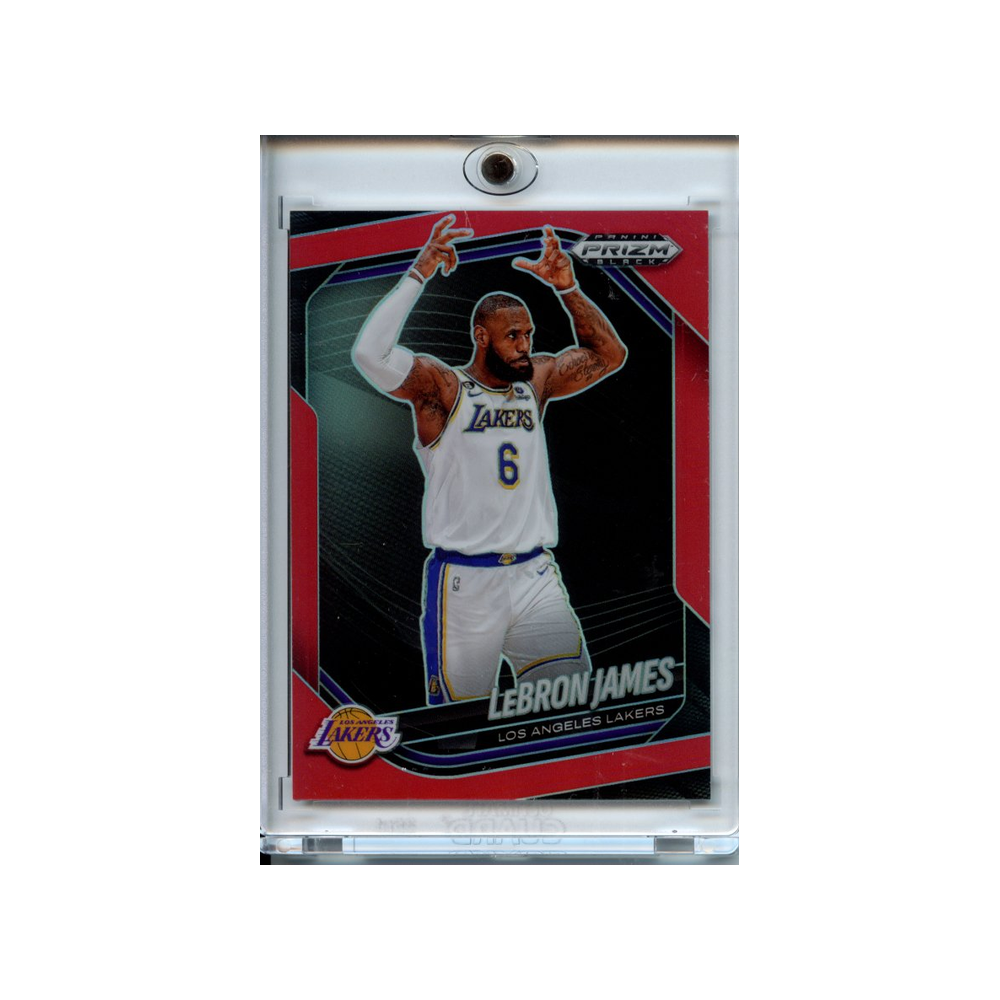 Lebron-James-Red-Prizm-/299-2024-Prizm-Black-Vorderseite