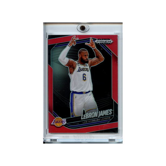 Lebron-James-Red-Prizm-/299-2024-Prizm-Black-Vorderseite