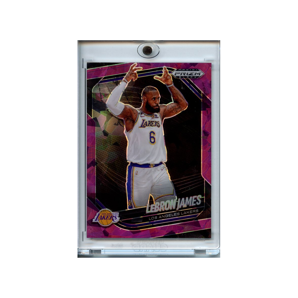 Lebron-James-Purple-Cracked-Ice-/149-2024-Prizm-Black-Vorderseite