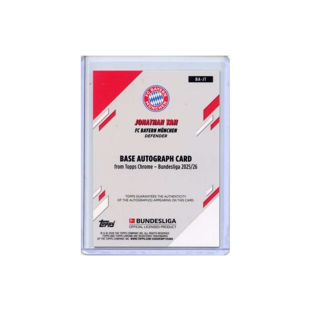 Jonathan-Tah-Auto-Black-Wave-/10-2025-Topps-Chrome-Rückseite