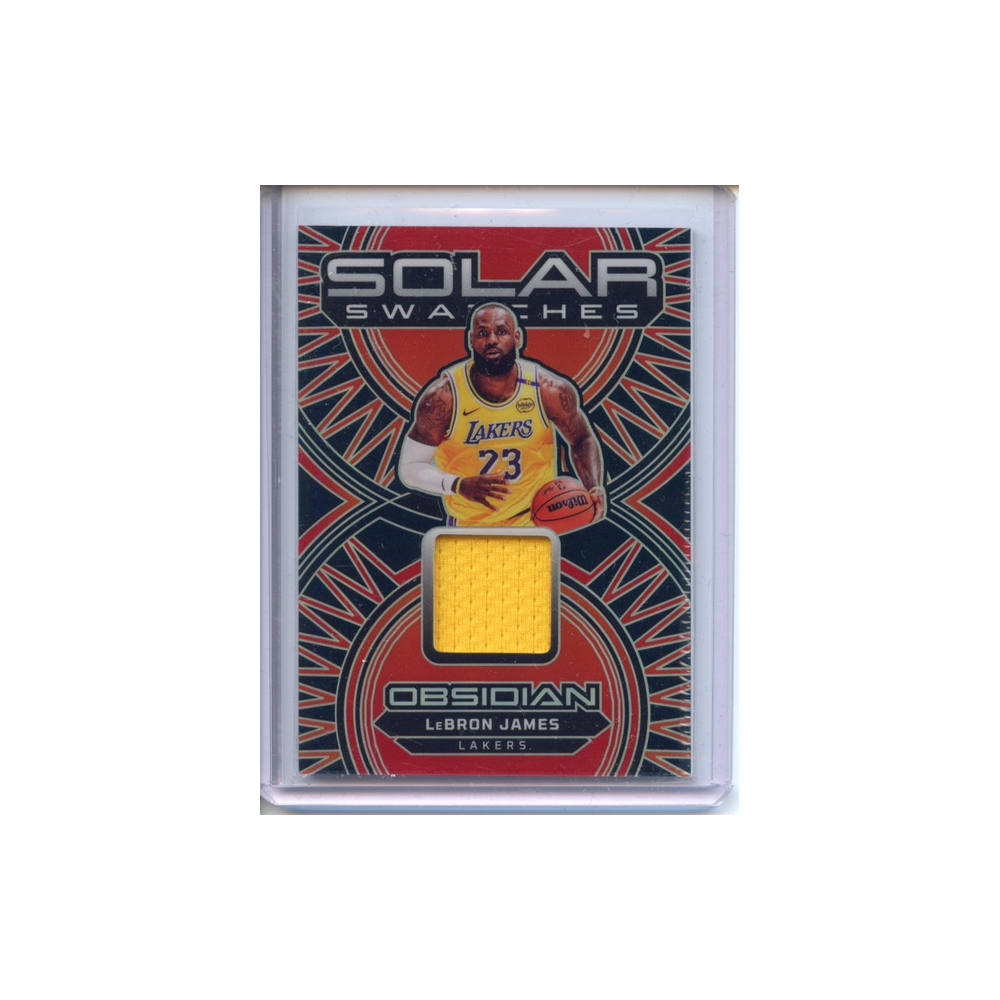 Lebron-James-Patch-Solar-Swatches-2024-Obsidian-Vorderseite