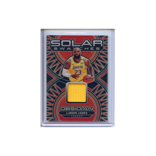 Lebron-James-Patch-Solar-Swatches-2024-Obsidian-Vorderseite
