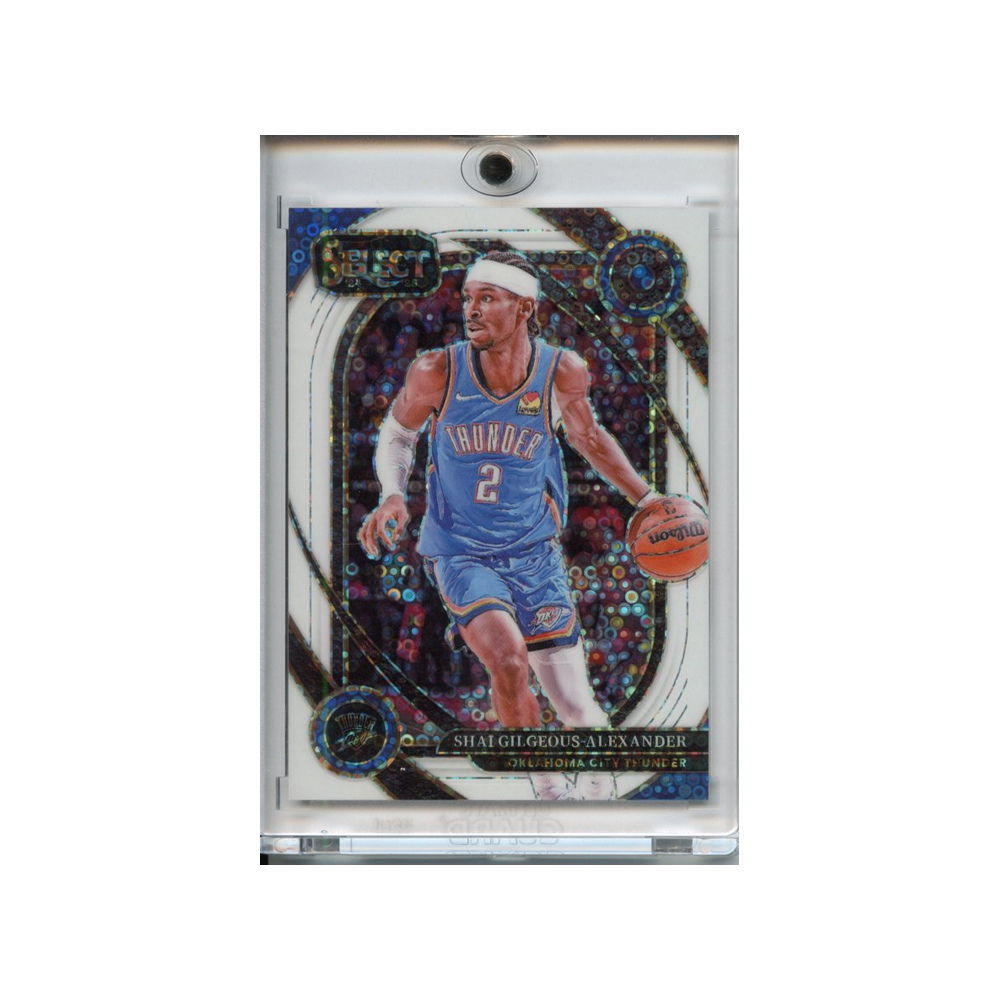 Shai-Gilgeous-Alexander-White-Fast-Break-/75-2024-Select-Vorderseite