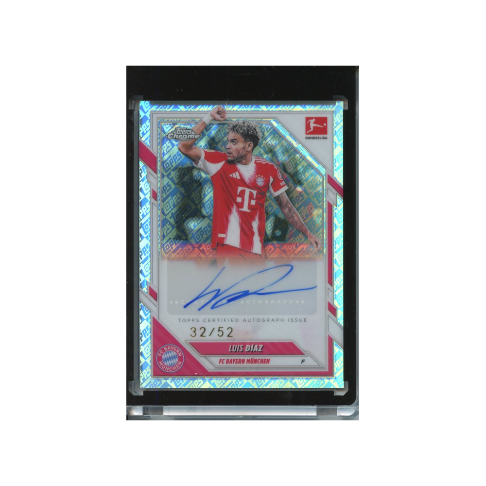 Luis-Diaz-Auto-/52-2025-Topps-Chrome-Vorderseite