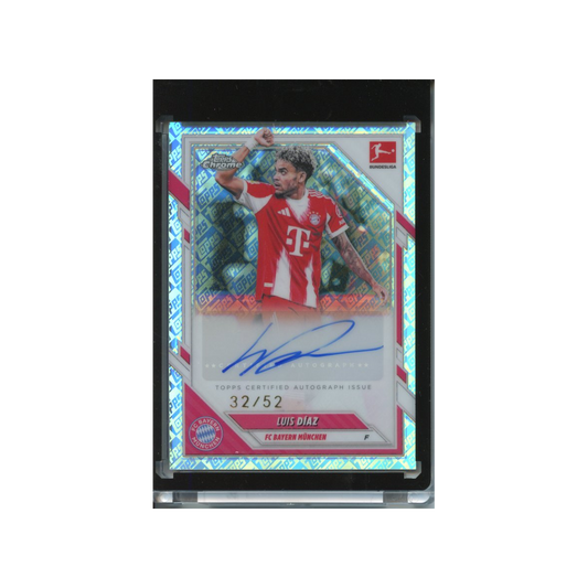 Luis-Diaz-Auto-/52-2025-Topps-Chrome-Vorderseite