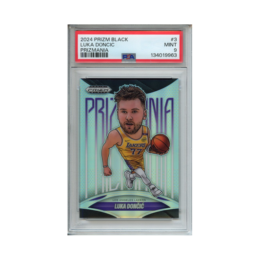 Luka-Doncic-Prizmania-2024-Prizm-Black-PSA-9-Vorderseite