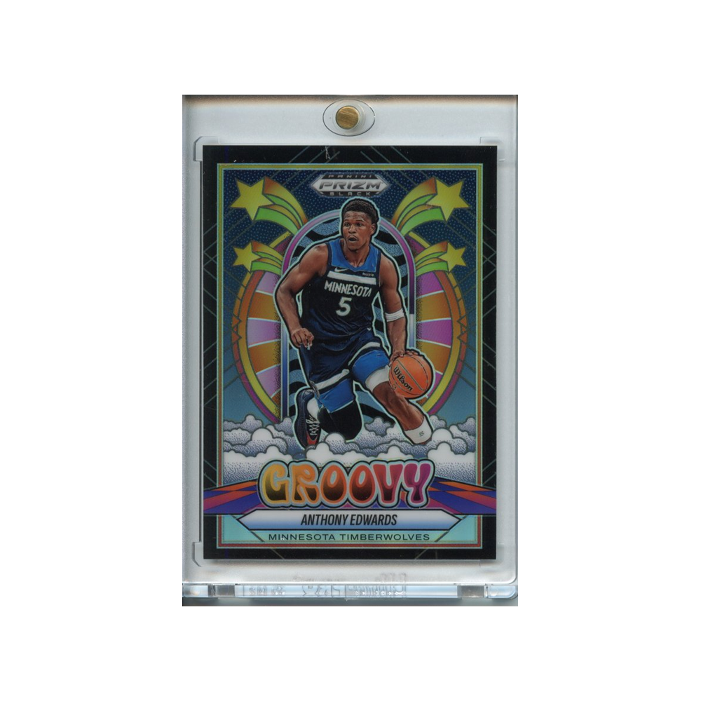 Anthony-Edwards-Groovy-2024-Prizm-Black-Vorderseite