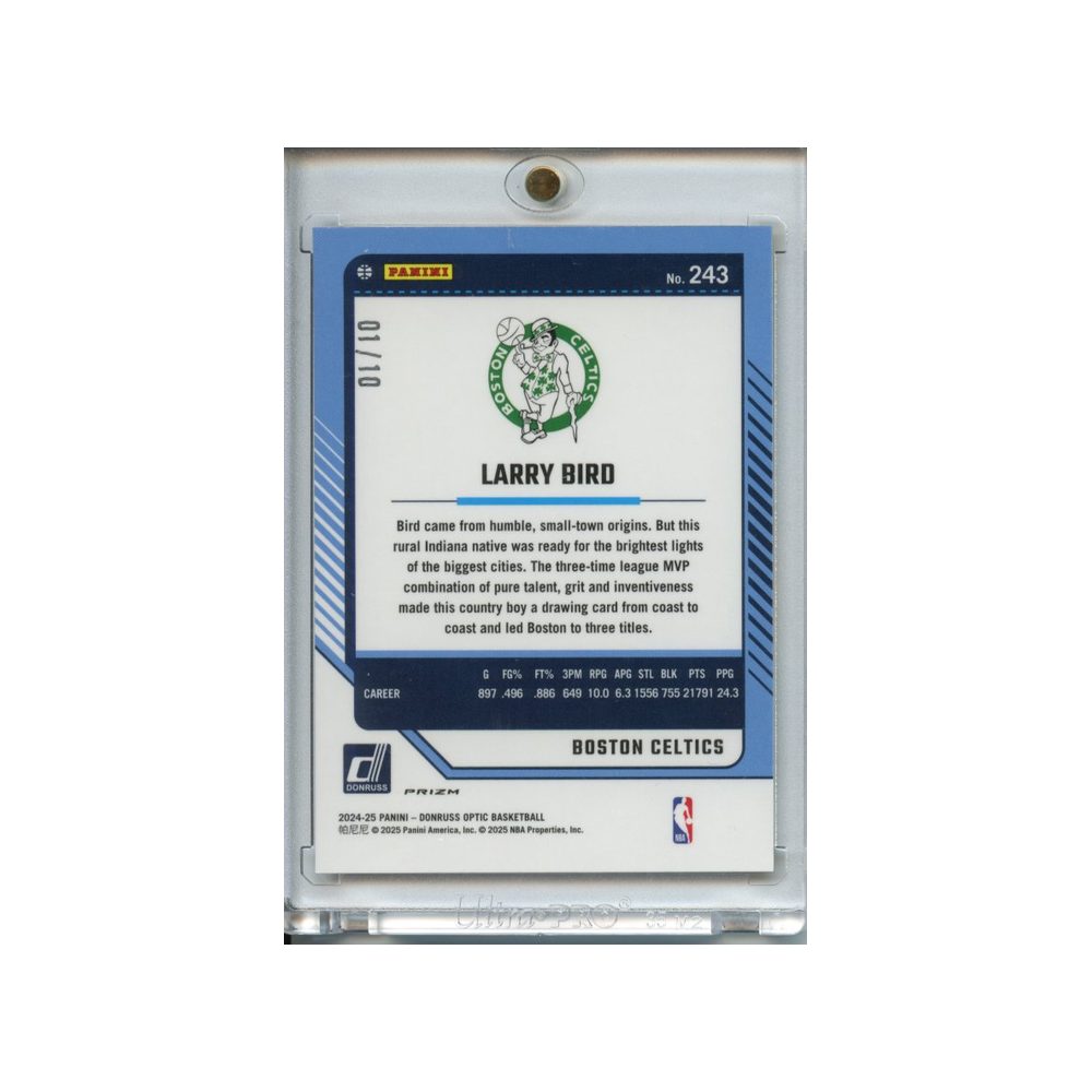 Larry-Bird-Gold-Choice--/10-2024-Donruss-Optic-Rückseite
