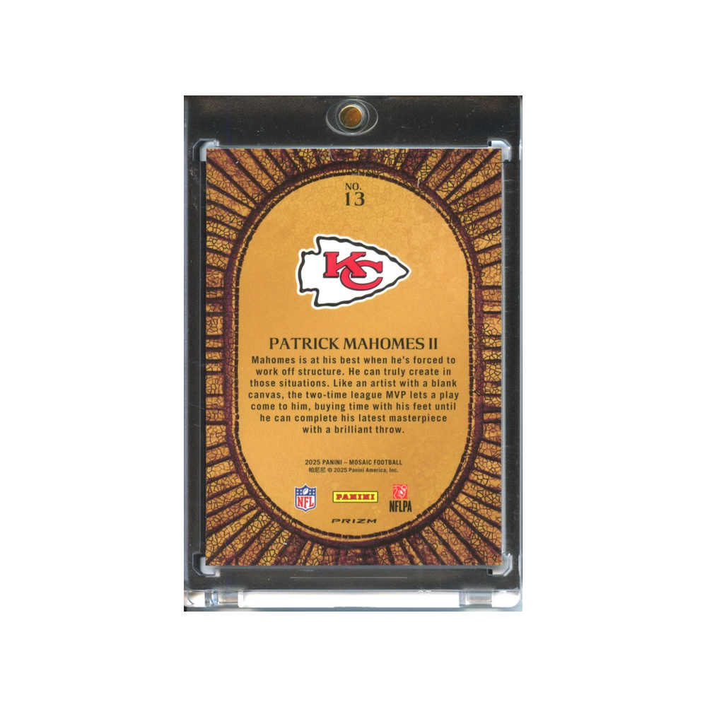 Patrick-Mahomes-II-Micro-Mosaic-2025-Mosaic-Rückseite