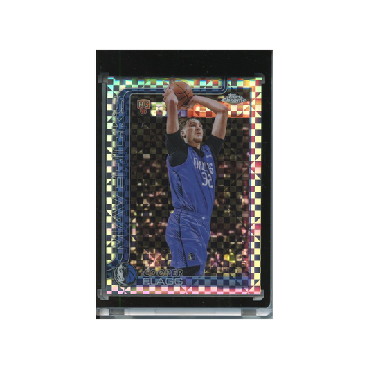 Cooper-Flagg-Silver-X-Fractor-2025-Topps-Chrome-#1-Vorderseite