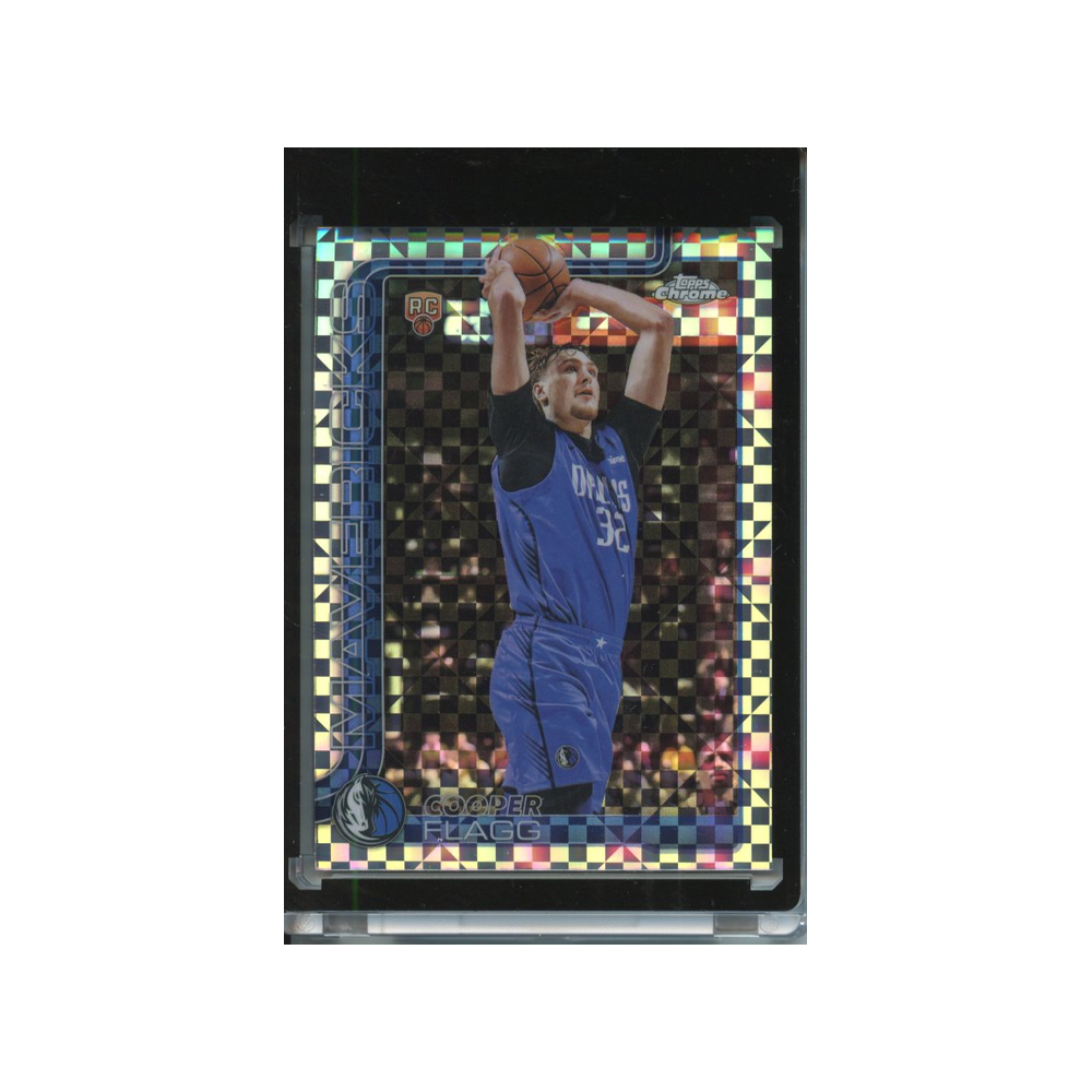 Cooper-Flagg-Silver-X-Fractor-2025-Topps-Chrome-#2-Vorderseite
