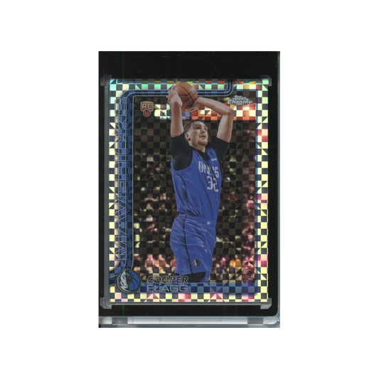 Cooper-Flagg-Silver-X-Fractor-2025-Topps-Chrome-#2-Vorderseite