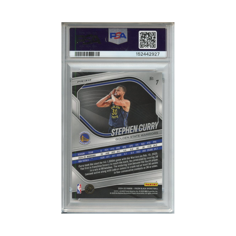 Stephen-Curry-Pulsar-2024-Prizm-Black-PSA-10-Rückseite