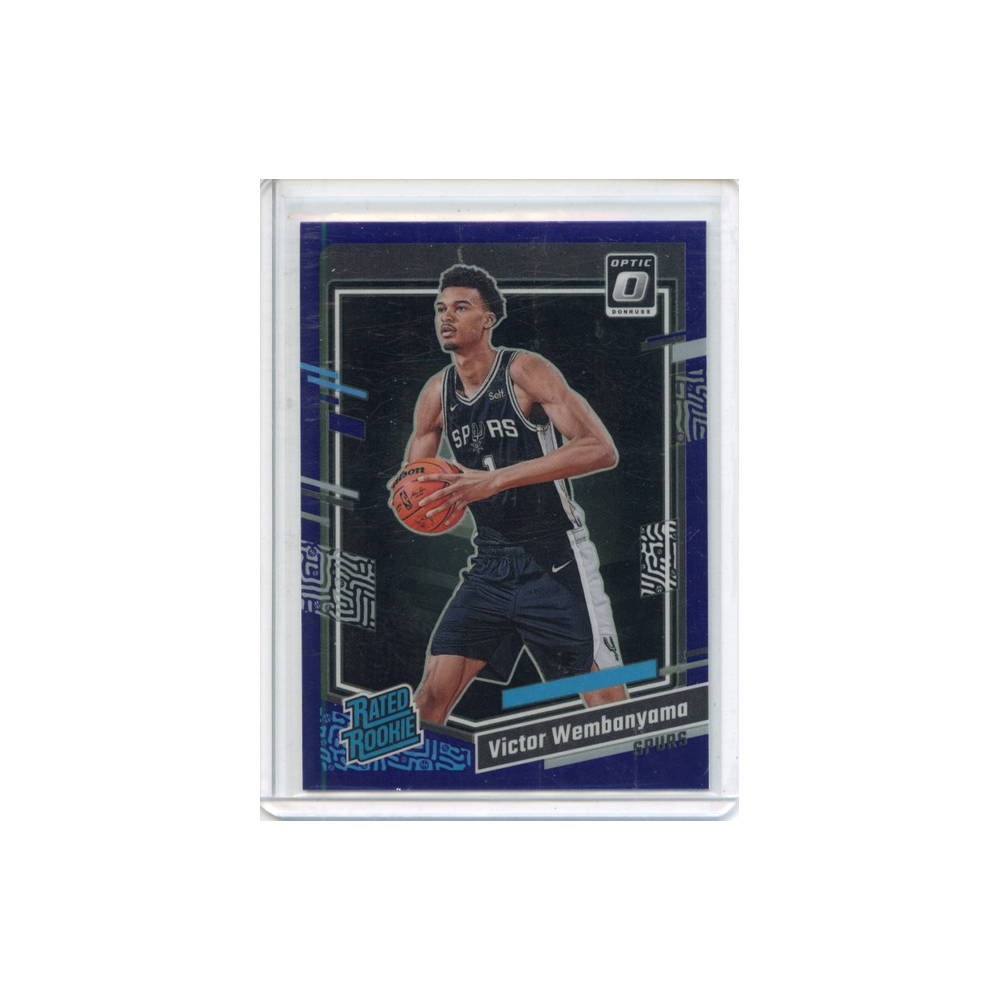 Victor-Wembanyama-Purple--2023-Donruss-Optic-Vorderseite