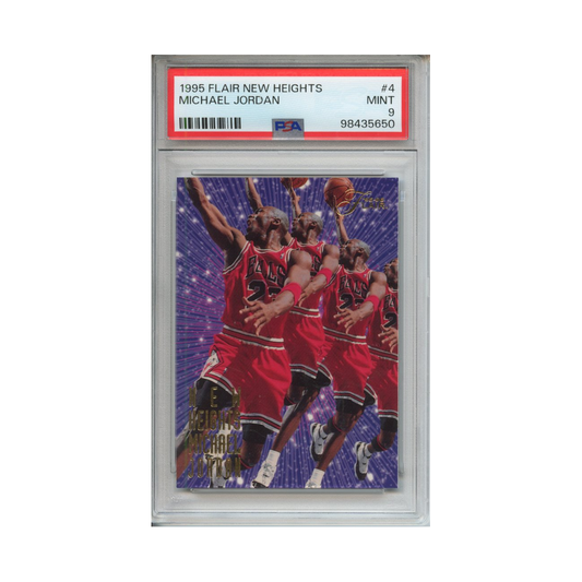 Michael-Jordan-1995-Flair-New-Heights-PSA-9-Vorderseite