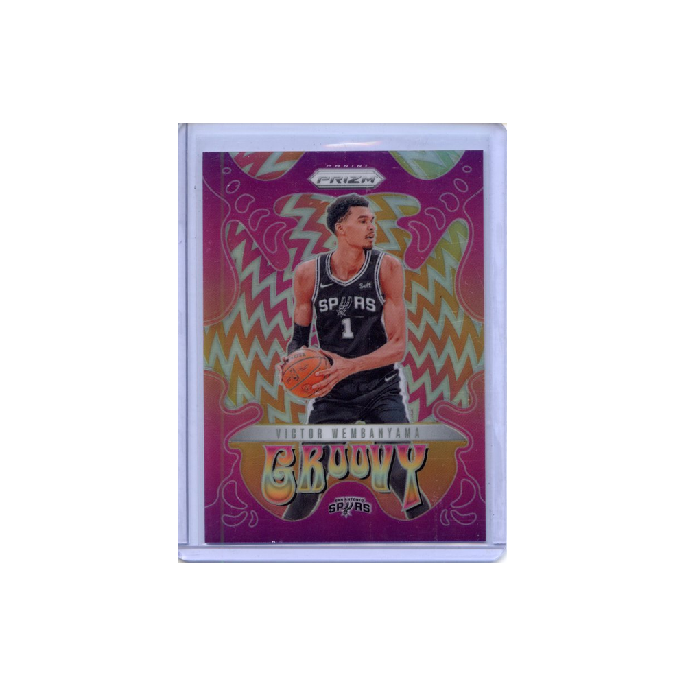 Victor-Wembanyama-Groovy-2024-Prizm-Vorderseite