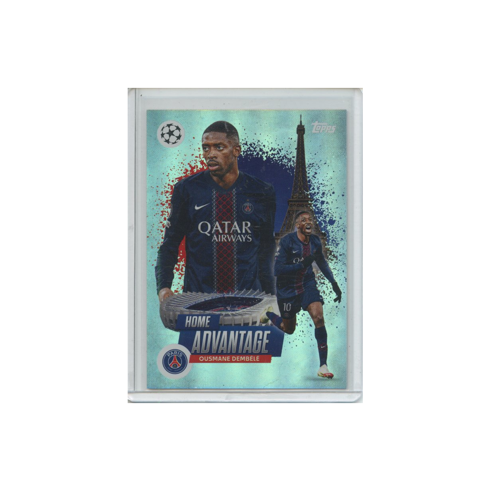 Ousmane-Dembele-Home-Advantage-2025-Topps-Vorderseite