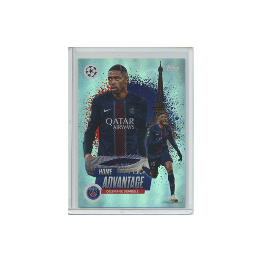 Ousmane-Dembele-Home-Advantage-2025-Topps-Vorderseite