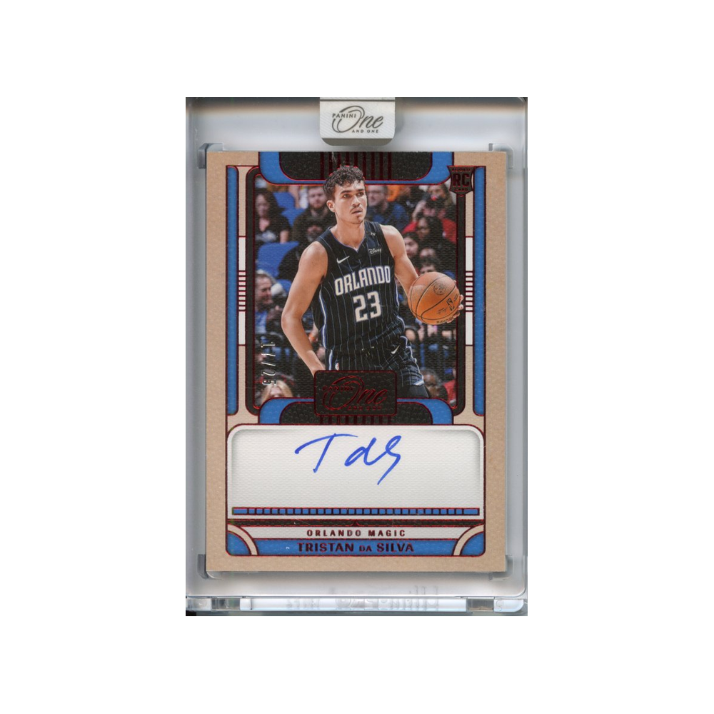 Tristan-Da-Silva-Auto-/25-2024-Panini-One-and-One-#1-Vorderseite