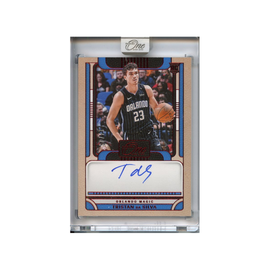 Tristan-Da-Silva-Auto-/25-2024-Panini-One-and-One-#1-Vorderseite