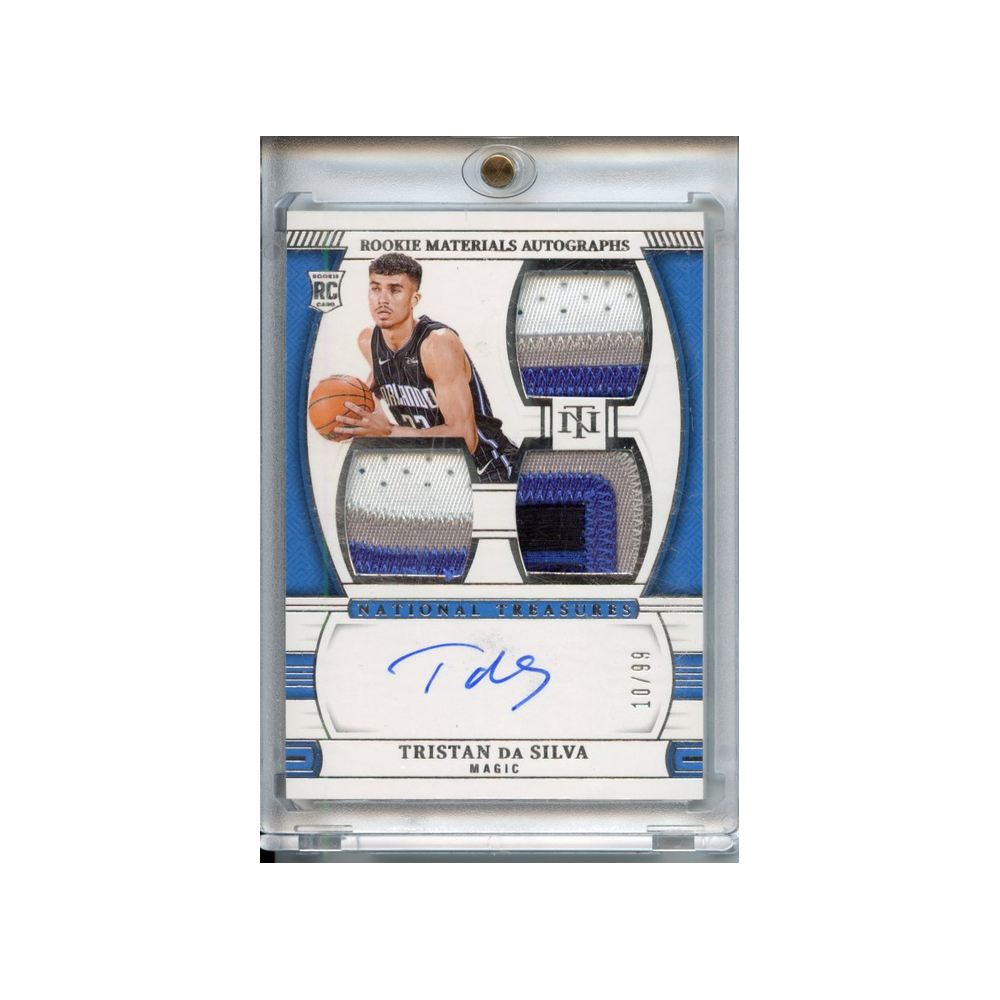 Tristan-Da-Silva-Rookie-Materials-Autographs-/99--2024-National-Treasures-Vorderseite