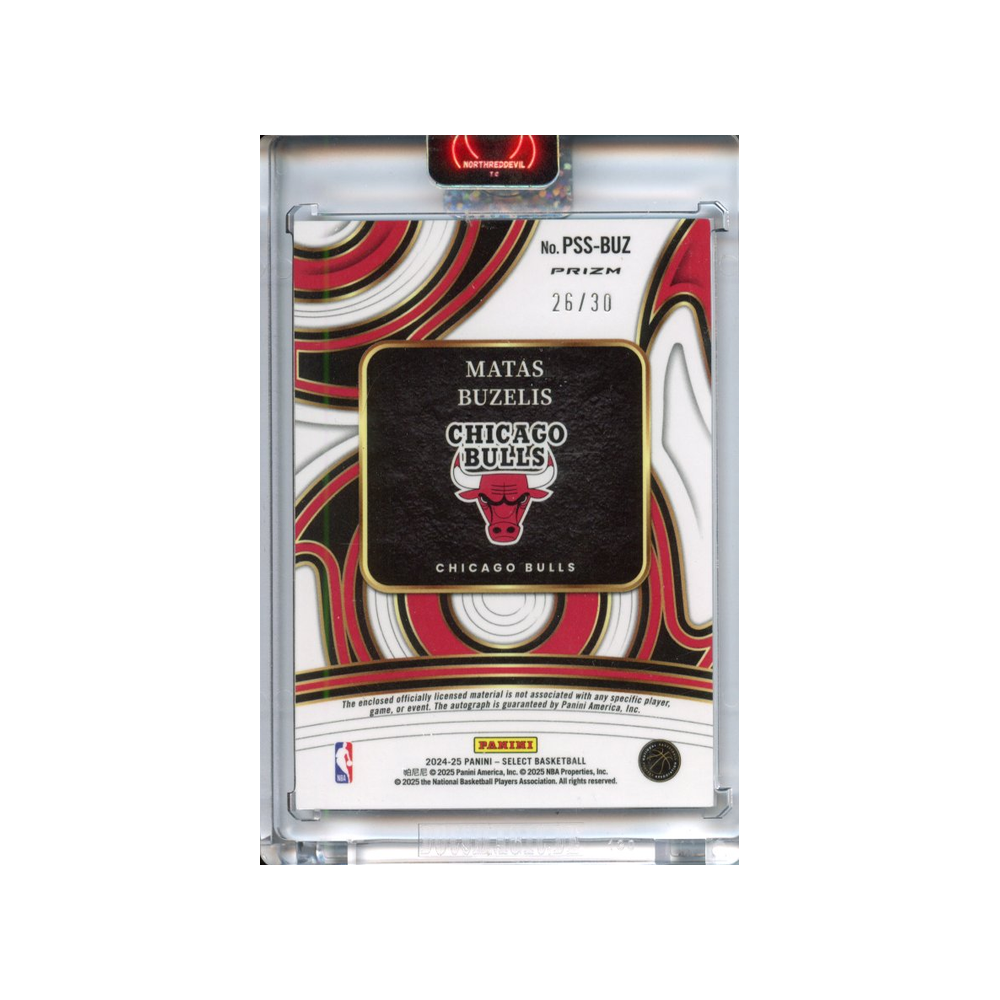 Matas-Buzelis-Patch-Autograph-Orange-Pulsar-/30-2024-Select-Rückseite