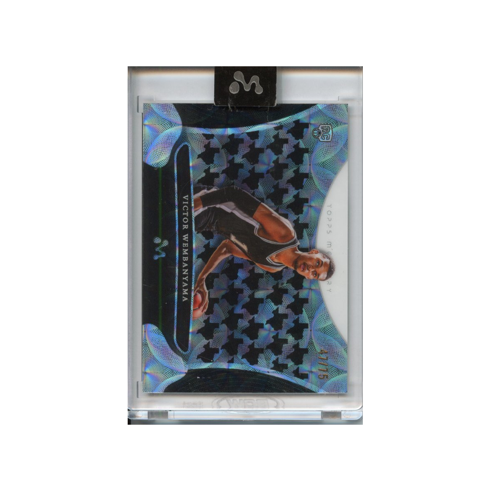 Victor-Wembanyama-Texas-Kaleidoscope-/75-2023-Topps-Mercury-Horizontal-Vorderseite