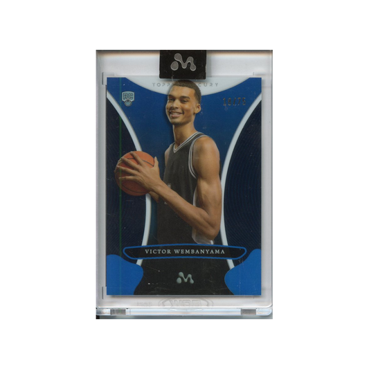 Victor-Wembanyama-Blue-Refractor-/75-2023-Topps-Mercury--Vorderseite