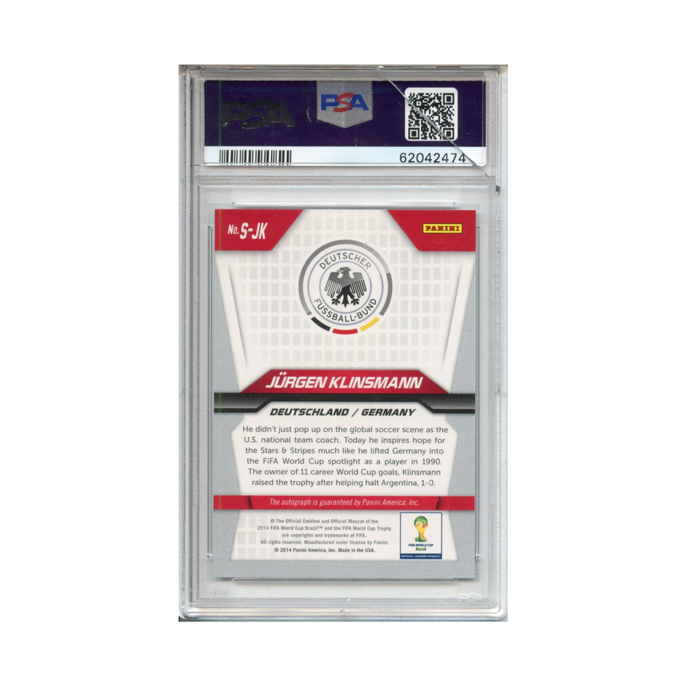 Jürgen-Klinsmann-Signatures-2014-Panini-Prizm-W/C-Rückseite