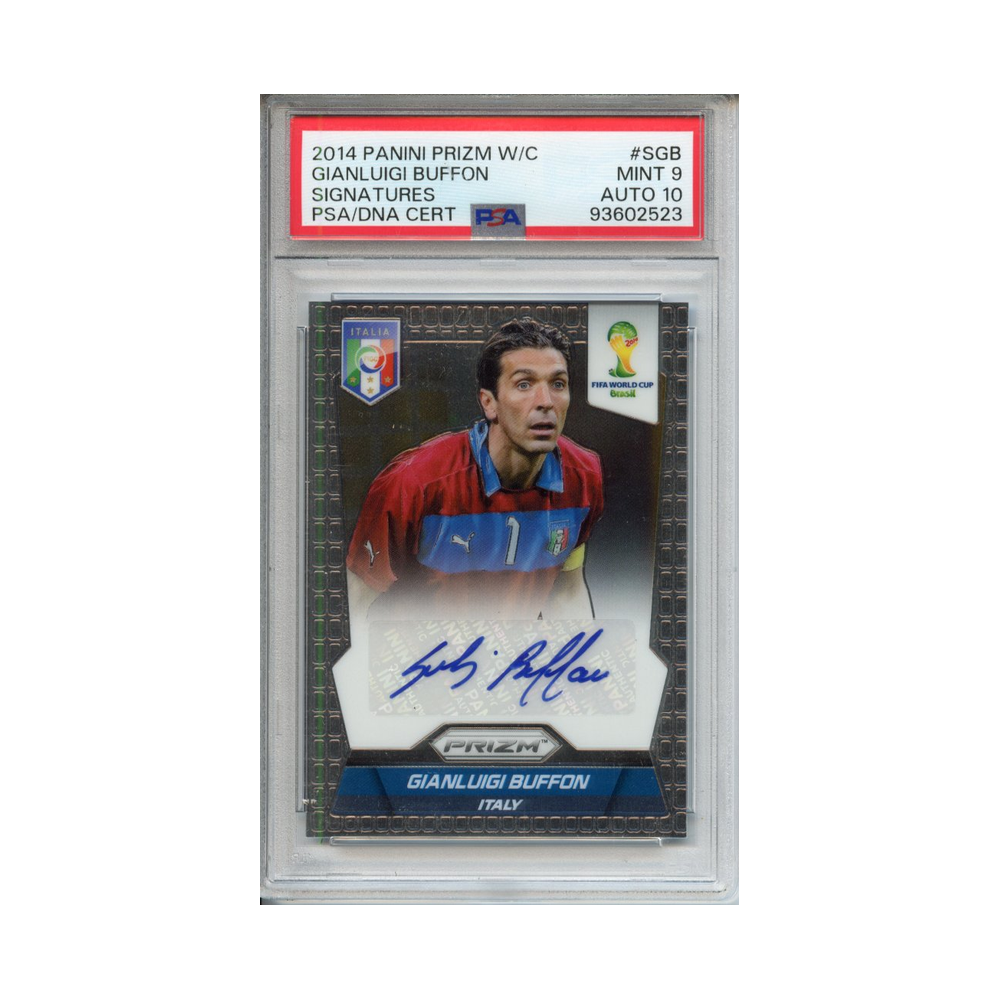 Gianluigi-Buffon-Signatures-2014-Panini-Prizm-W/C-Vorderseite