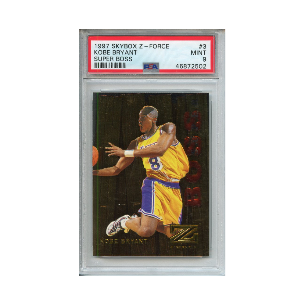 Kobe-Bryant-Super-Boss-1997-Skybox-Z--Force-PSA-9-Vorderseite