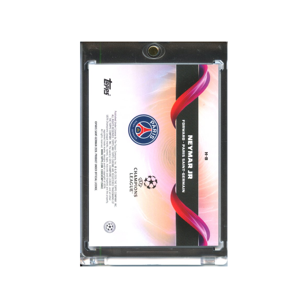 Neymar-Jr.-Helix-2025-Topps-Chrome-Rückseite