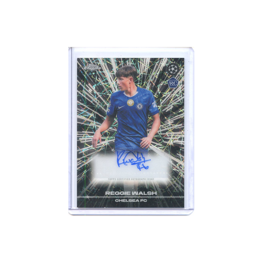 Reggie-Walsh-Autograph-Black-Lazer-2025-Topps-Chrome-Vorderseite