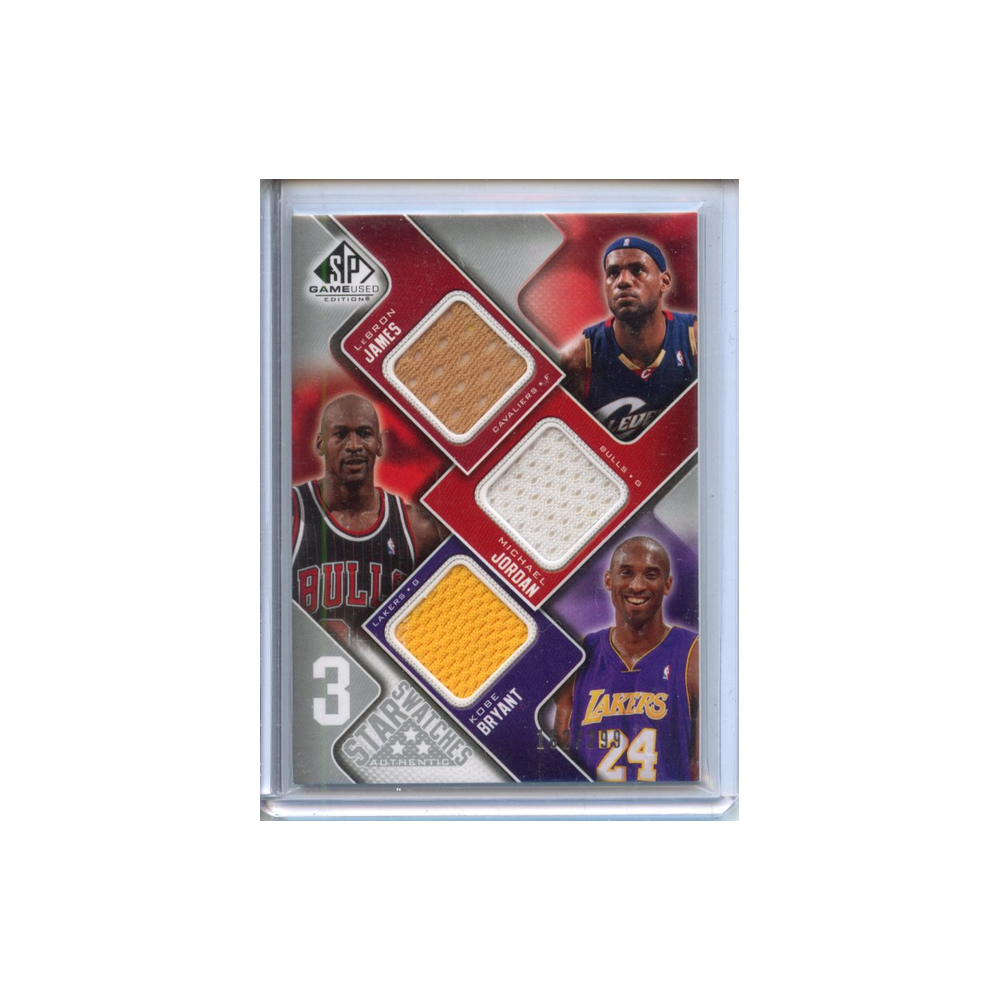 Lebron-James/-Michael-Jordan/-Kobe-Bryant-3-Star-Swatches-/299-2009-SP-Game-Used-Vorderseite