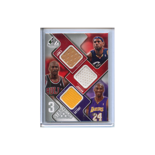 Lebron-James/-Michael-Jordan/-Kobe-Bryant-3-Star-Swatches-/299-2009-SP-Game-Used-Vorderseite