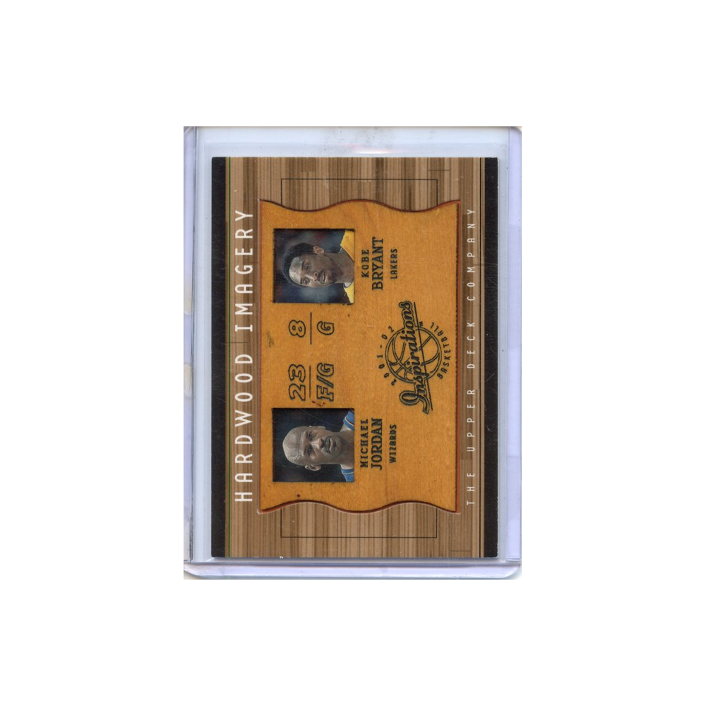 Michael-Jordan/-Kobe-Bryant-Hardwood-Imagery-2002-Upper-Deck-Vorderseite