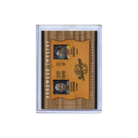 Michael-Jordan/-Kobe-Bryant-Hardwood-Imagery-2002-Upper-Deck-Vorderseite