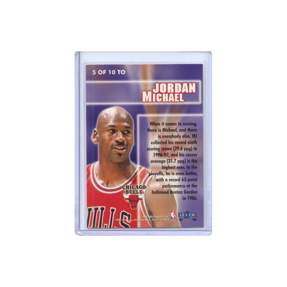 Michael-Jordan-Total-1997-Fleer-Rückseite