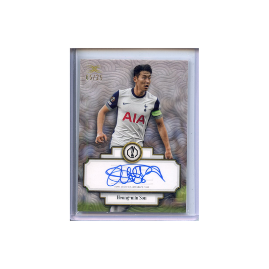 Heung-Min-Son-Autograph-Definitive-/25-2024-Topps-Vorderseite