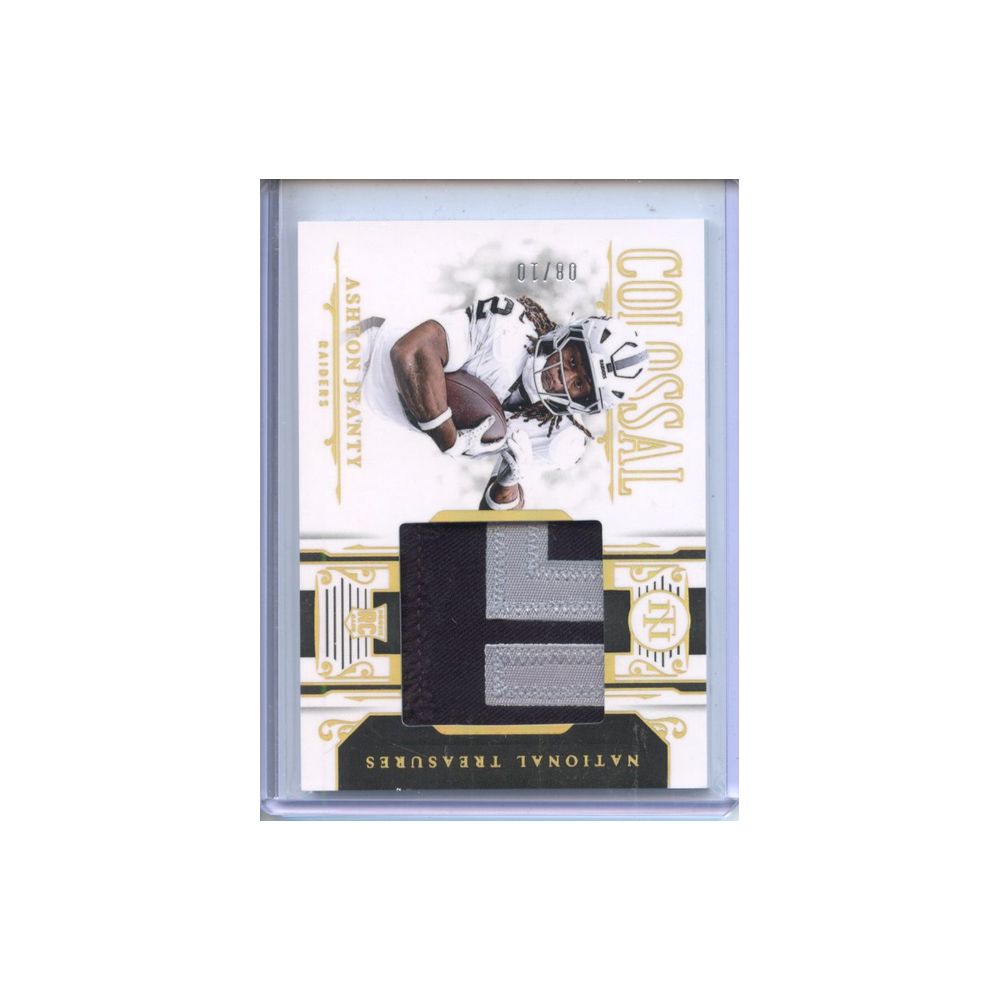 Ashton-Jeanty-Patch-Colossal-/10-2025-National-Treasures-Vorderseite