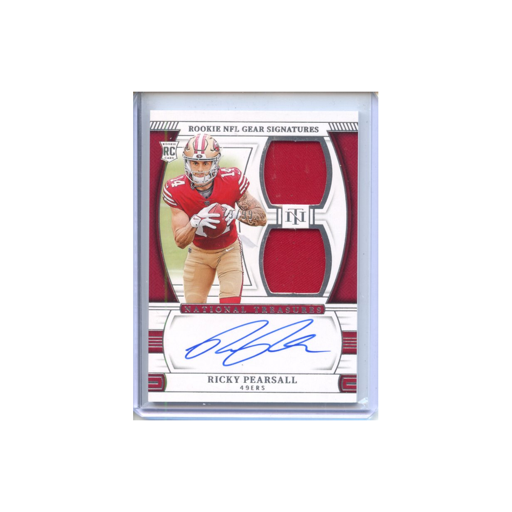 Ricky-Pearsall-Patch-Autographs-/99-2024-National-Treasures-Vorderseite