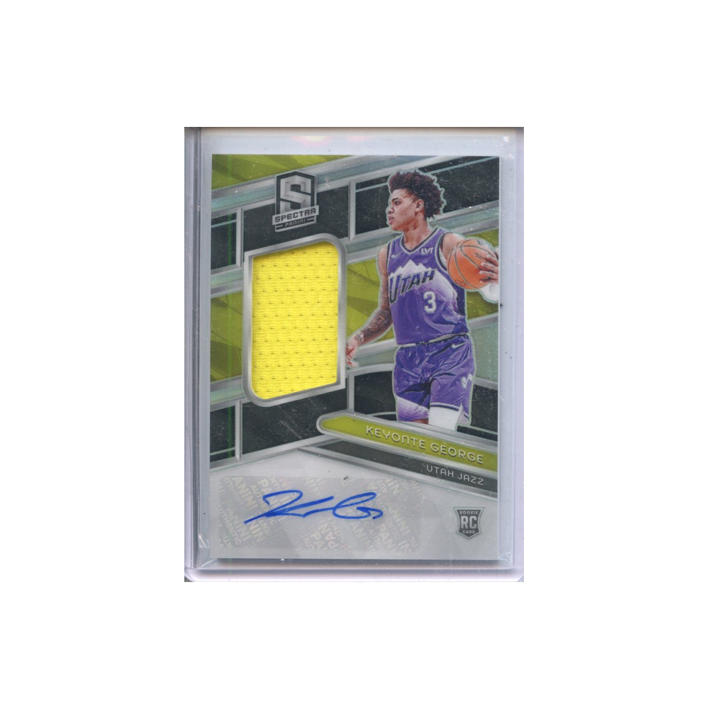 Keyonte-George-Patch-Autographs-/199-2023-Spectra-Vorderseite
