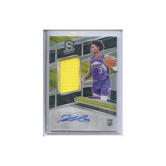 Keyonte-George-Patch-Autographs-/199-2023-Spectra-Vorderseite