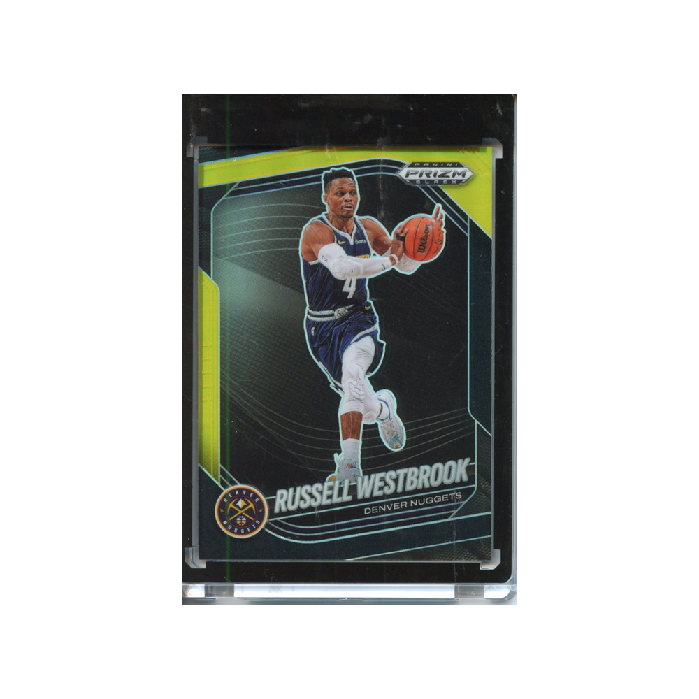 Russell-Westbrook-Black-Gold-/5-2024-Prizm-Black-Vorderseite
