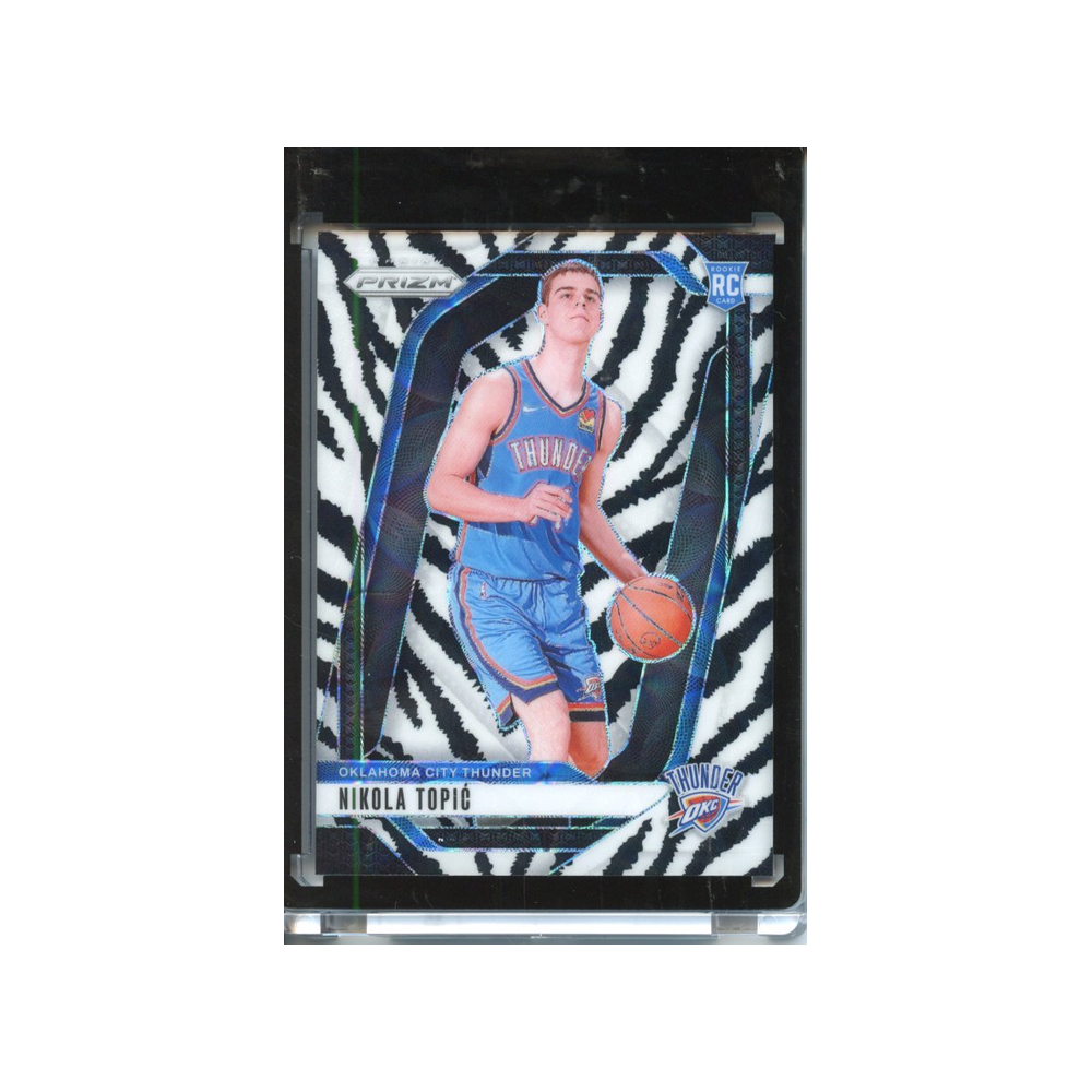 Nikola-Topic-Black-White-Tiger-2024-Prizm-Vorderseite