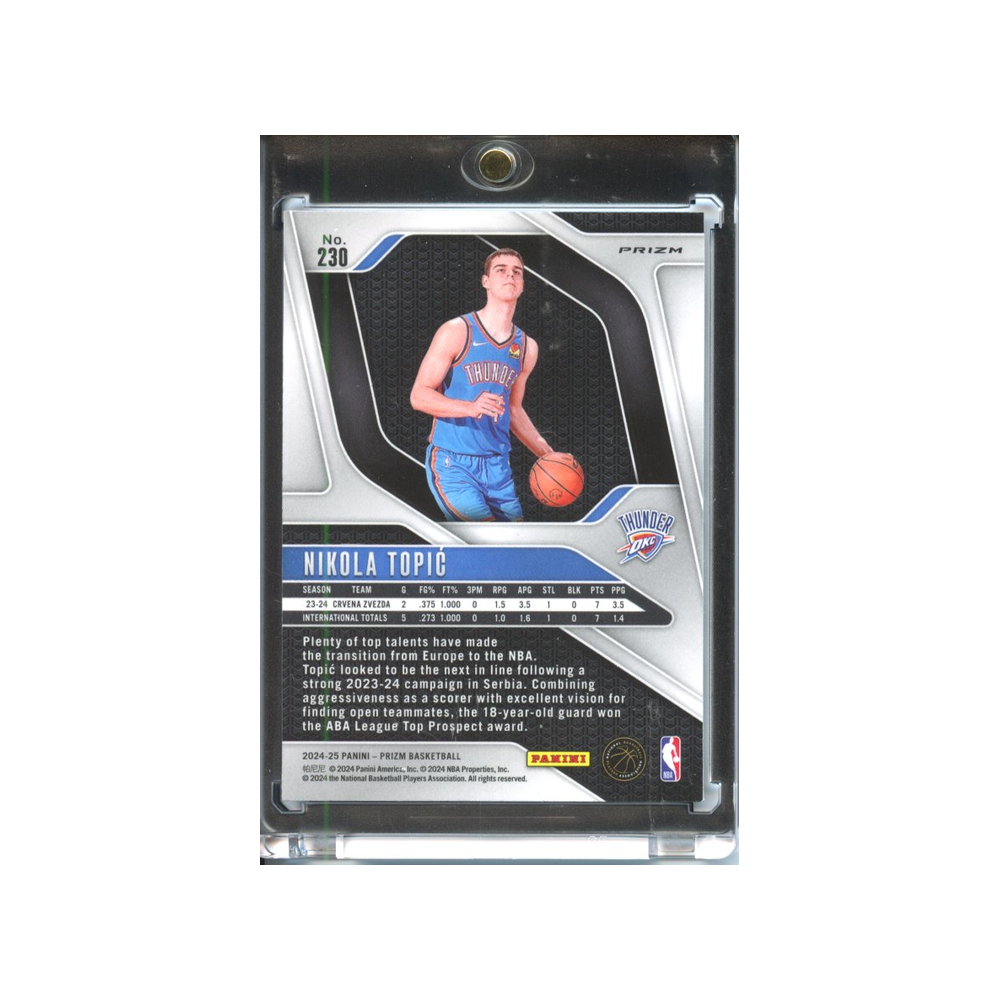 Nikola-Topic-Black-White-Tiger-2024-Prizm-Rückseite