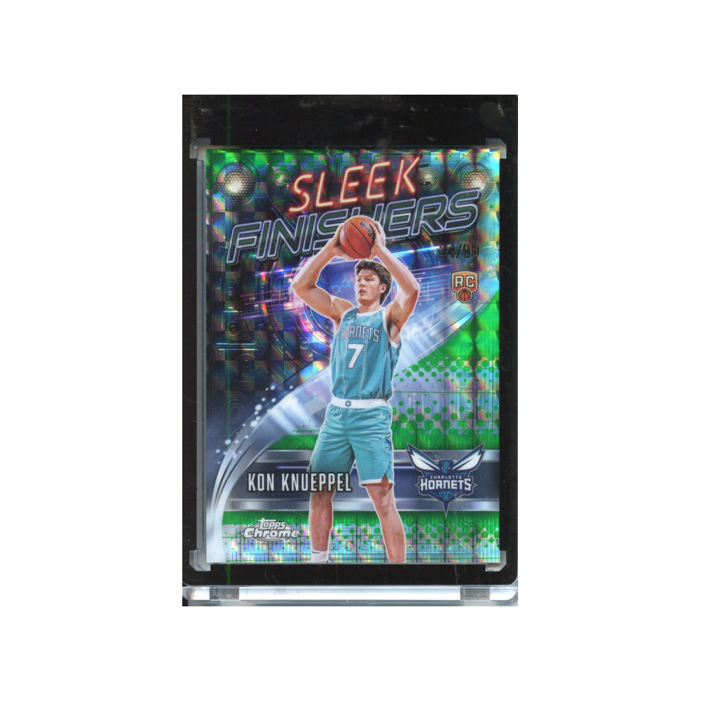 Kon-Knueppel-Sleek-Finishers-/99-2025-Topps-Chrome-Vorderseite